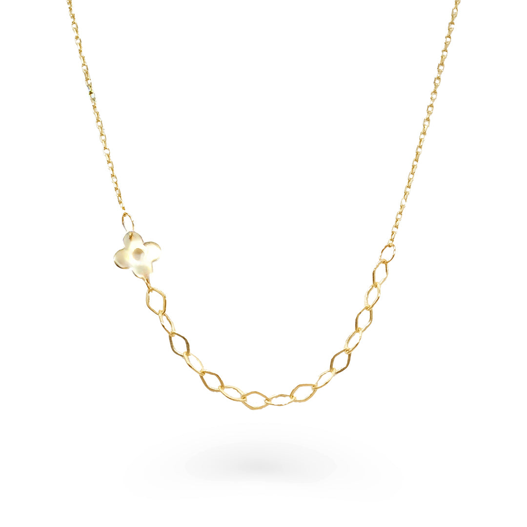 9K  Yellow Gold Necklace