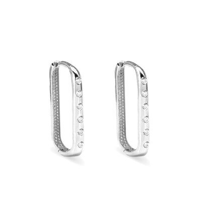 9K Gold Hoop Earrings