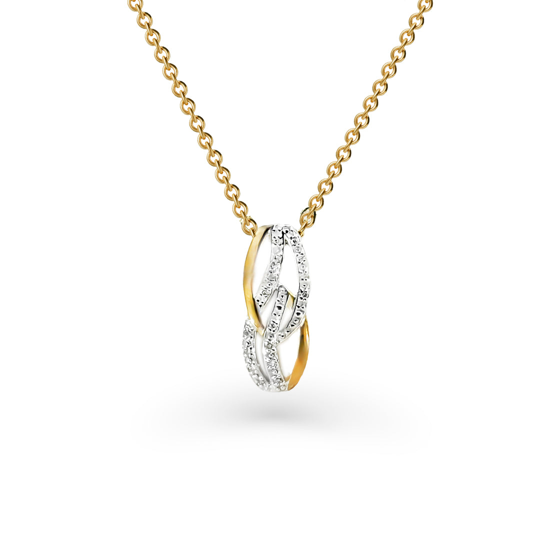 Yellow Gold Diamond Pendant