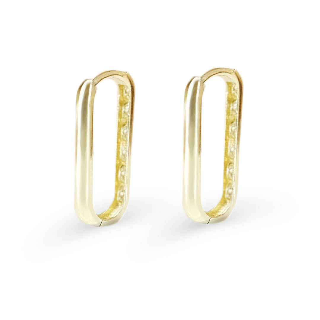 9K Gold Hoop Earrings