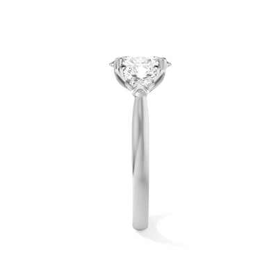 The Angelina Ring - Oval Lab Grown Diamond Trilogy