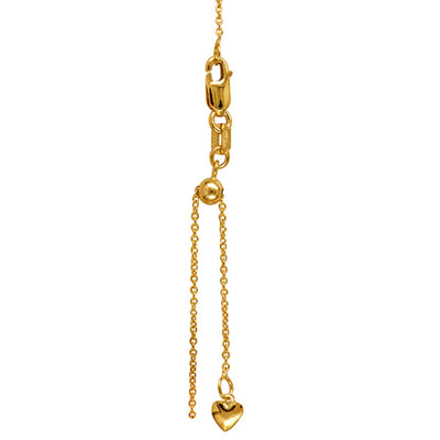 9K Gold Adjustable Chain | Pre-Order