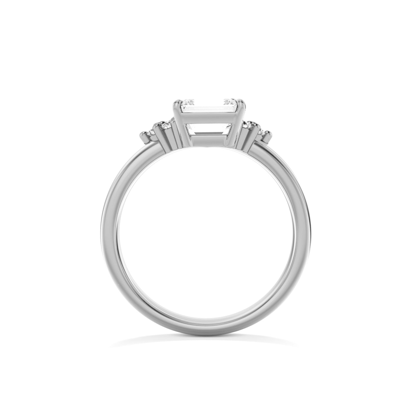 Oval Lab Grown Diamond Engagement Ring - Gabrielle