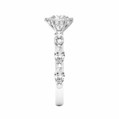 Oval Lab Grown Diamond Engagement Ring - Scarlett