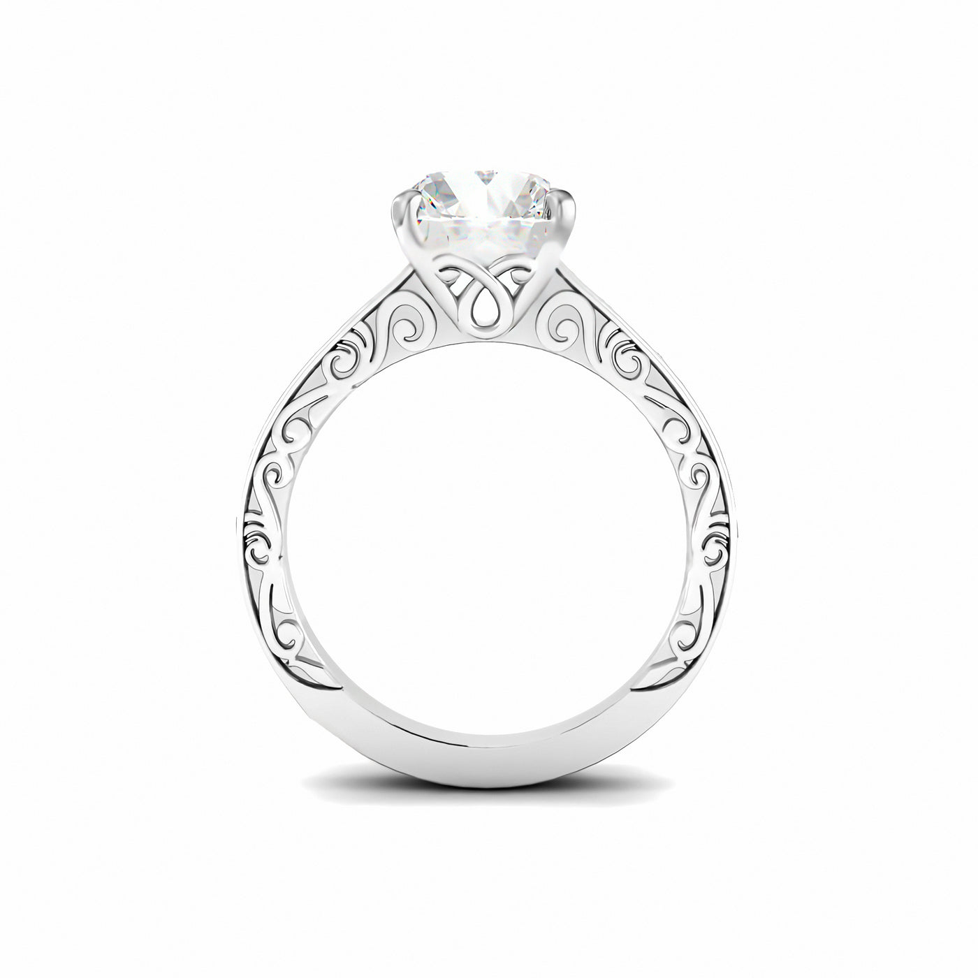 Lab Grown Diamond Engagement Ring - Riviera