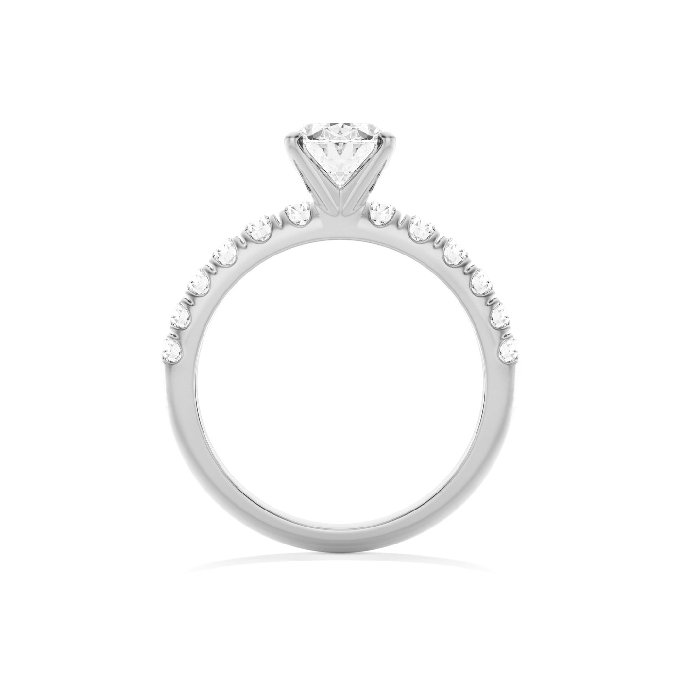 Oval Lab Grown Diamond Engagement Ring - Belle