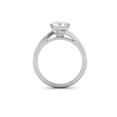 Lab Grown Diamond Wave Engagement Ring