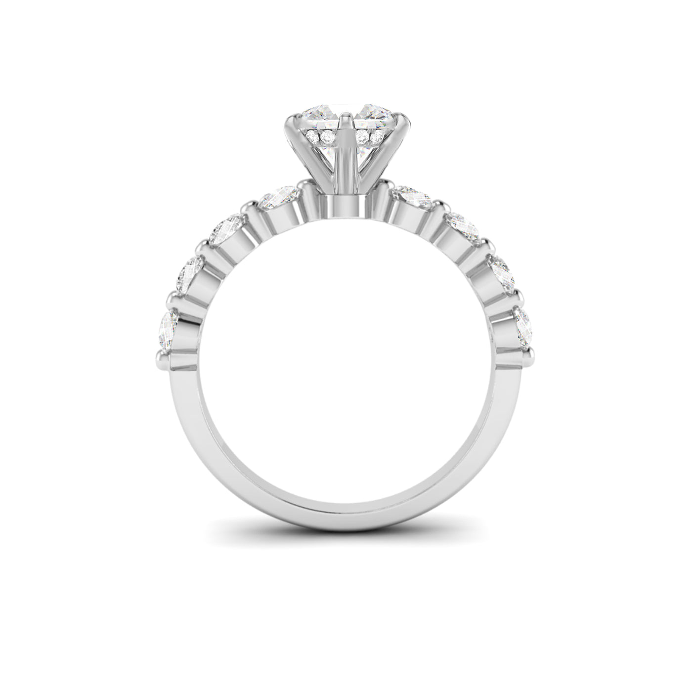 Oval Lab Grown Diamond Engagement Ring - Scarlett