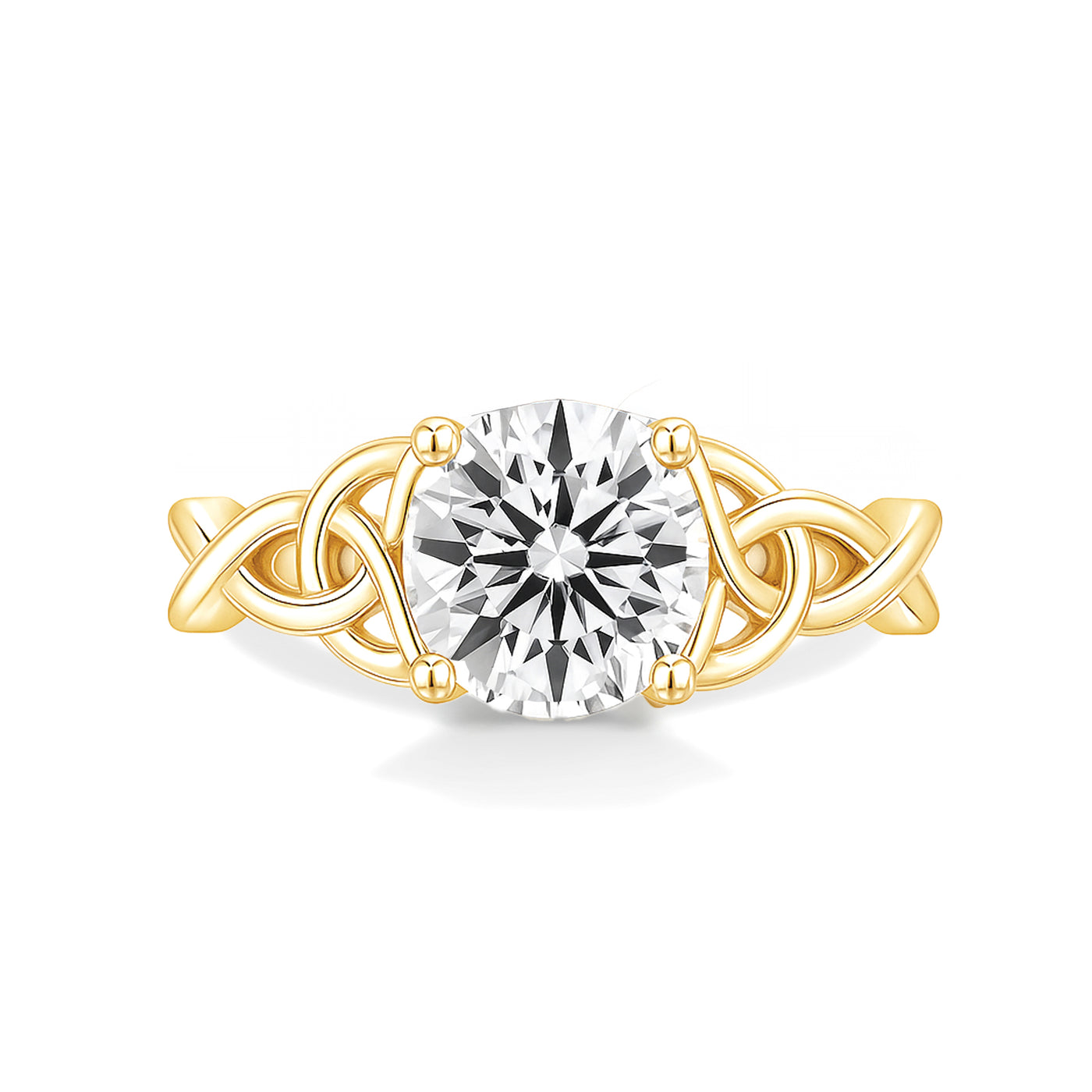 The Helena Ring - Celtic Love Knot