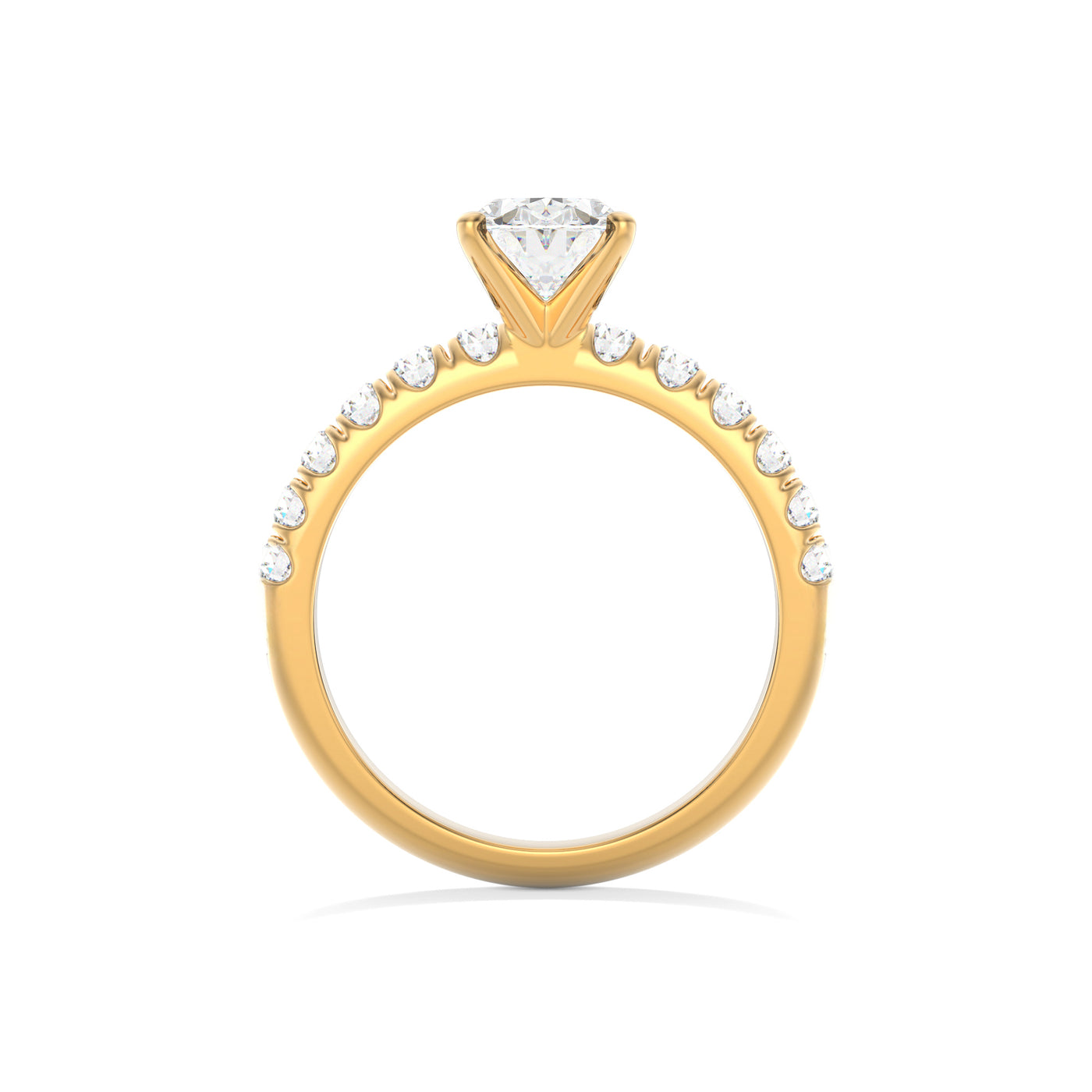 Oval Lab Grown Diamond Engagement Ring - Belle