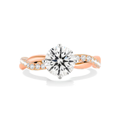 The Ellie Ring - Twist Lab Grown Diamond