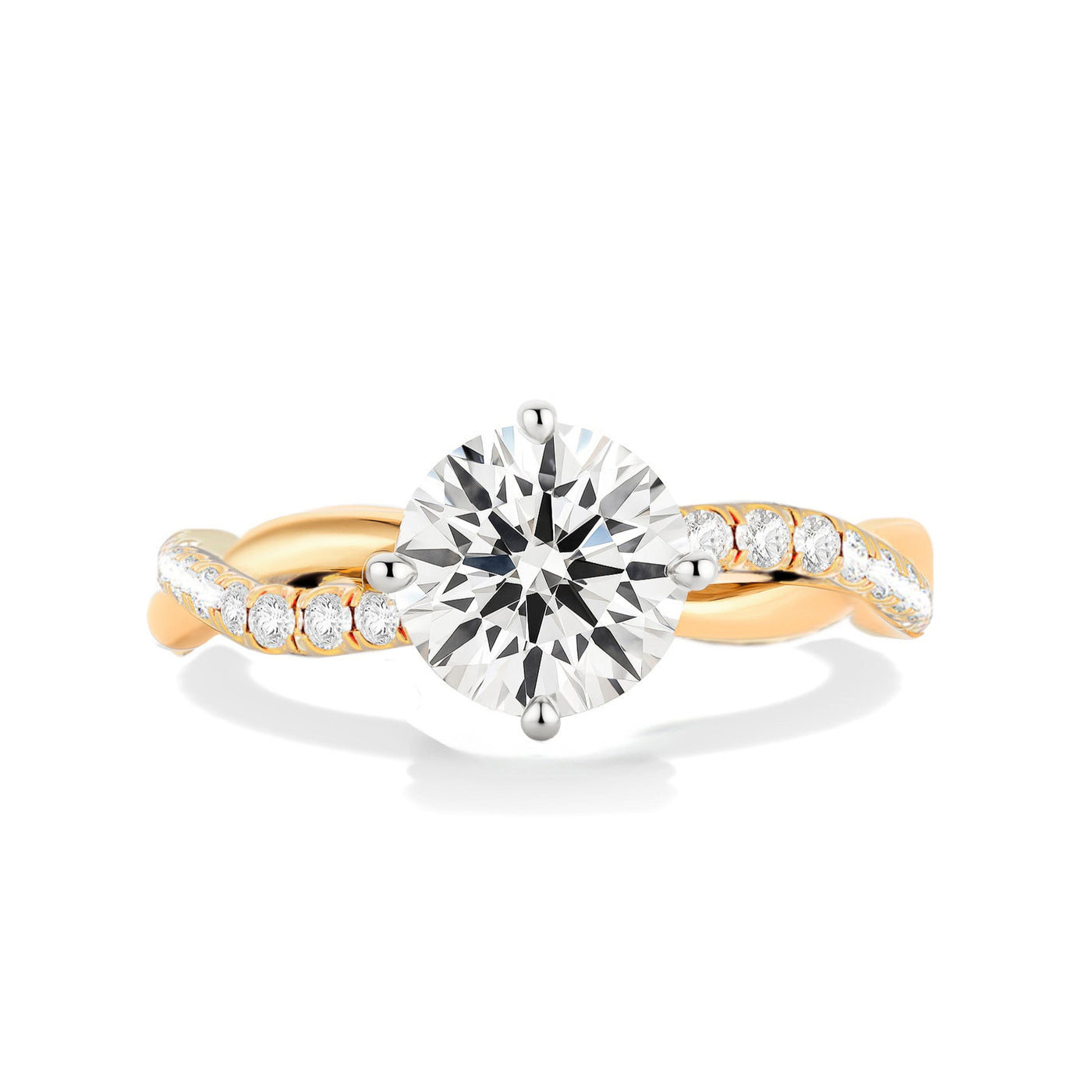 The Ellie Ring - Twist Lab Grown Diamond