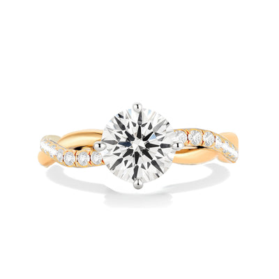 The Ellie Ring - Twist Lab Grown Diamond
