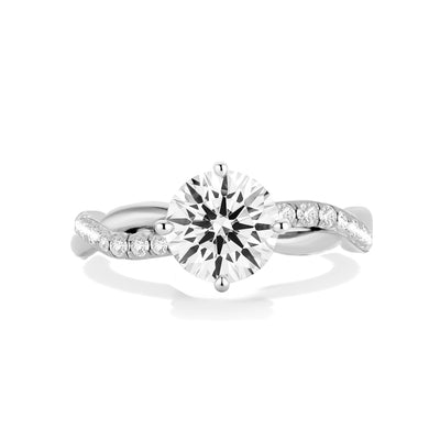The Ellie Ring - Twist Lab Grown Diamond