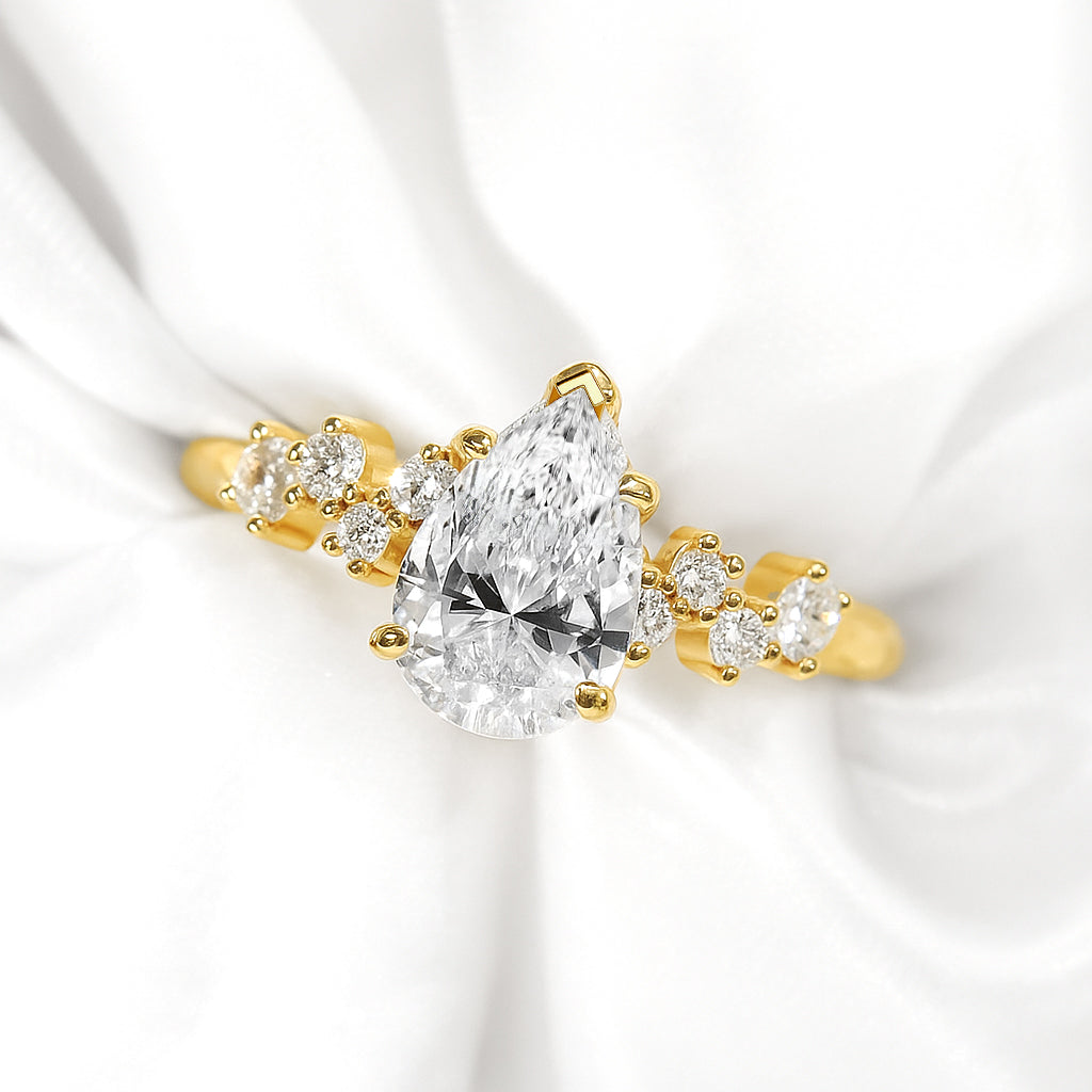 Lab Grown Diamond Engagement Ring - Lillian