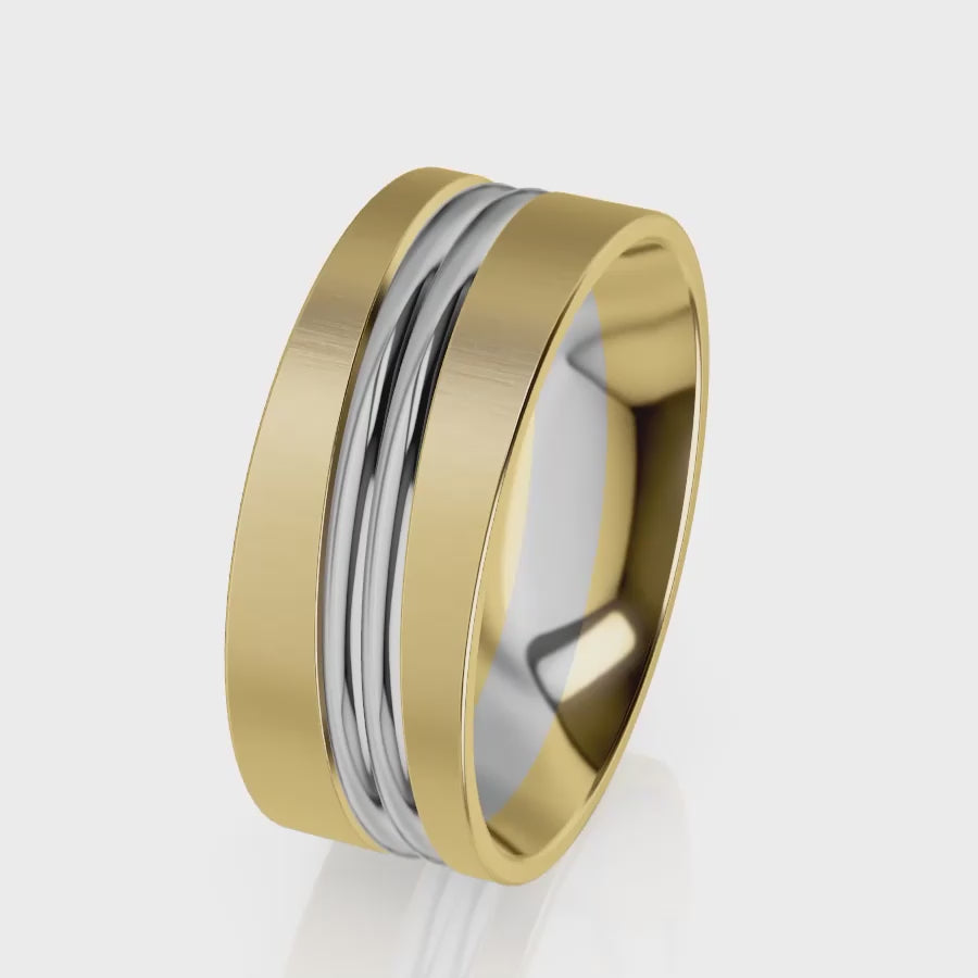 Infinity Mens Wedding Ring IN1222