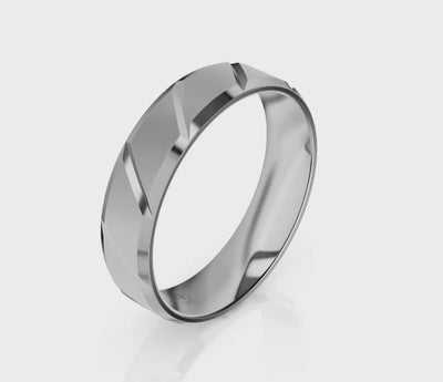 Infinity Mens Wedding Ring IN1718