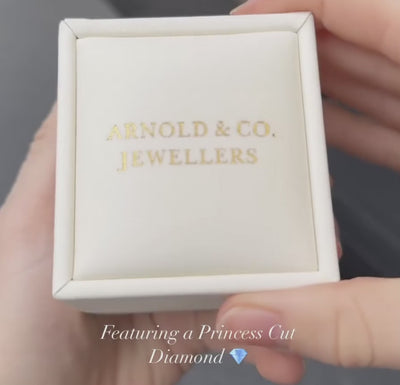 Princess Cut Lab Grown Diamond Engagement Ring - Kimberley
