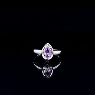 Sterling Silver Amethyst Ring