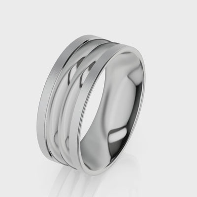 Infinity Mens Wedding Ring IN1142