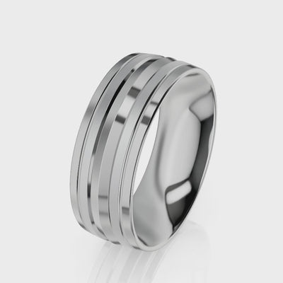 Infinity Mens Wedding Ring IN1262