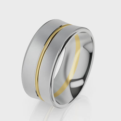 Infinity Mens Wedding Ring IN1058