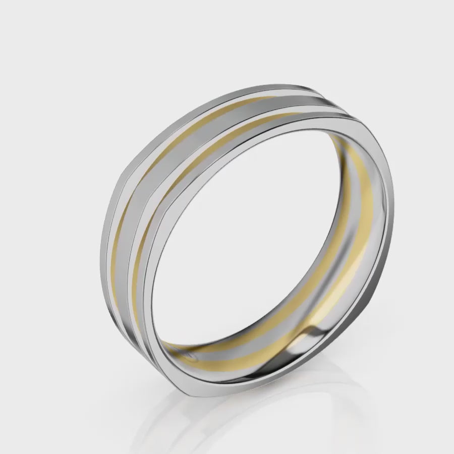 Infinity Mens Wedding Ring IN1206