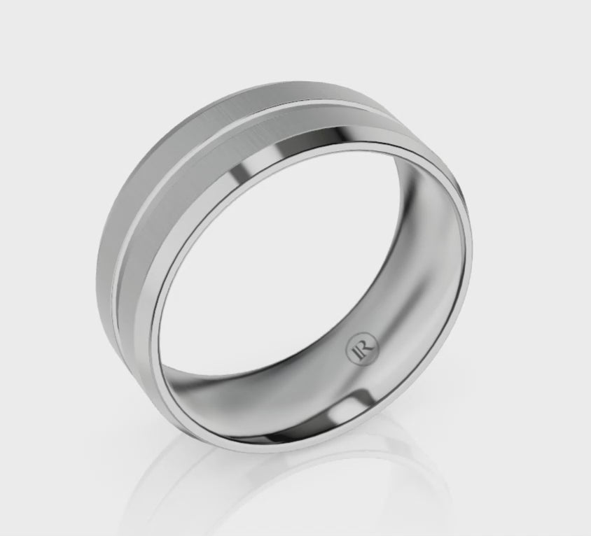 Infinity Mens Wedding Ring IN8018