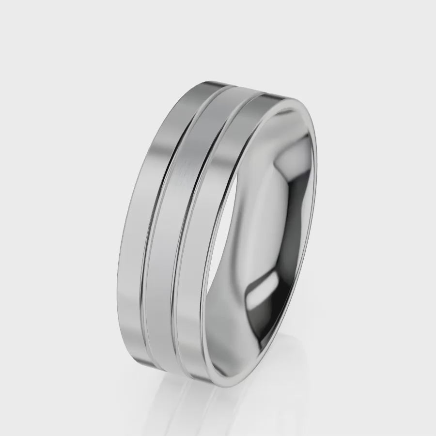 Infinity Mens Wedding Ring IN1278