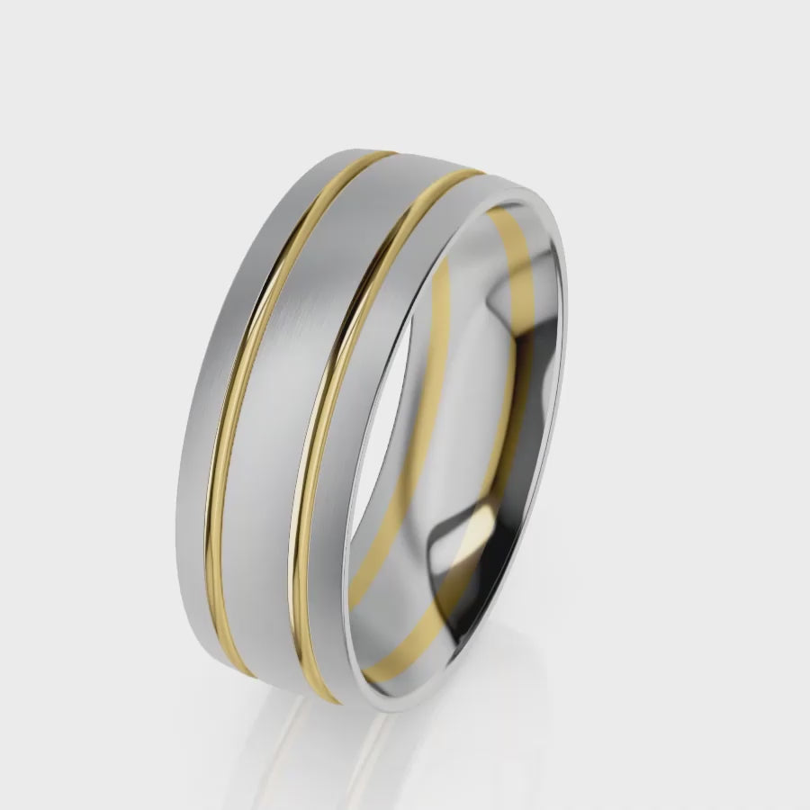 Infinity Mens Wedding Ring IN1160