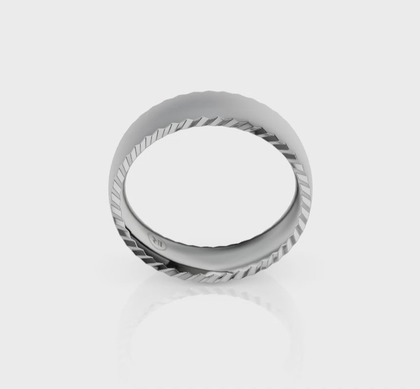 Infinity Mens Wedding Ring IN9115