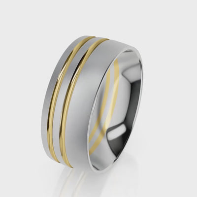 Infinity Mens Wedding Ring IN1107