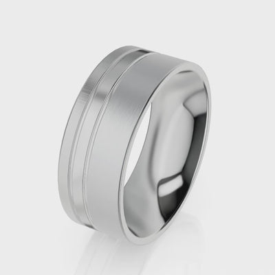 Infinity Mens Wedding Ring IN1074