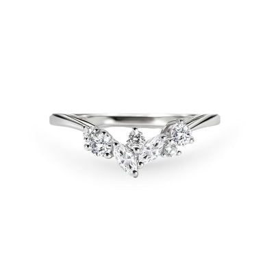 14K White Gold Lab Grown Diamond Ring